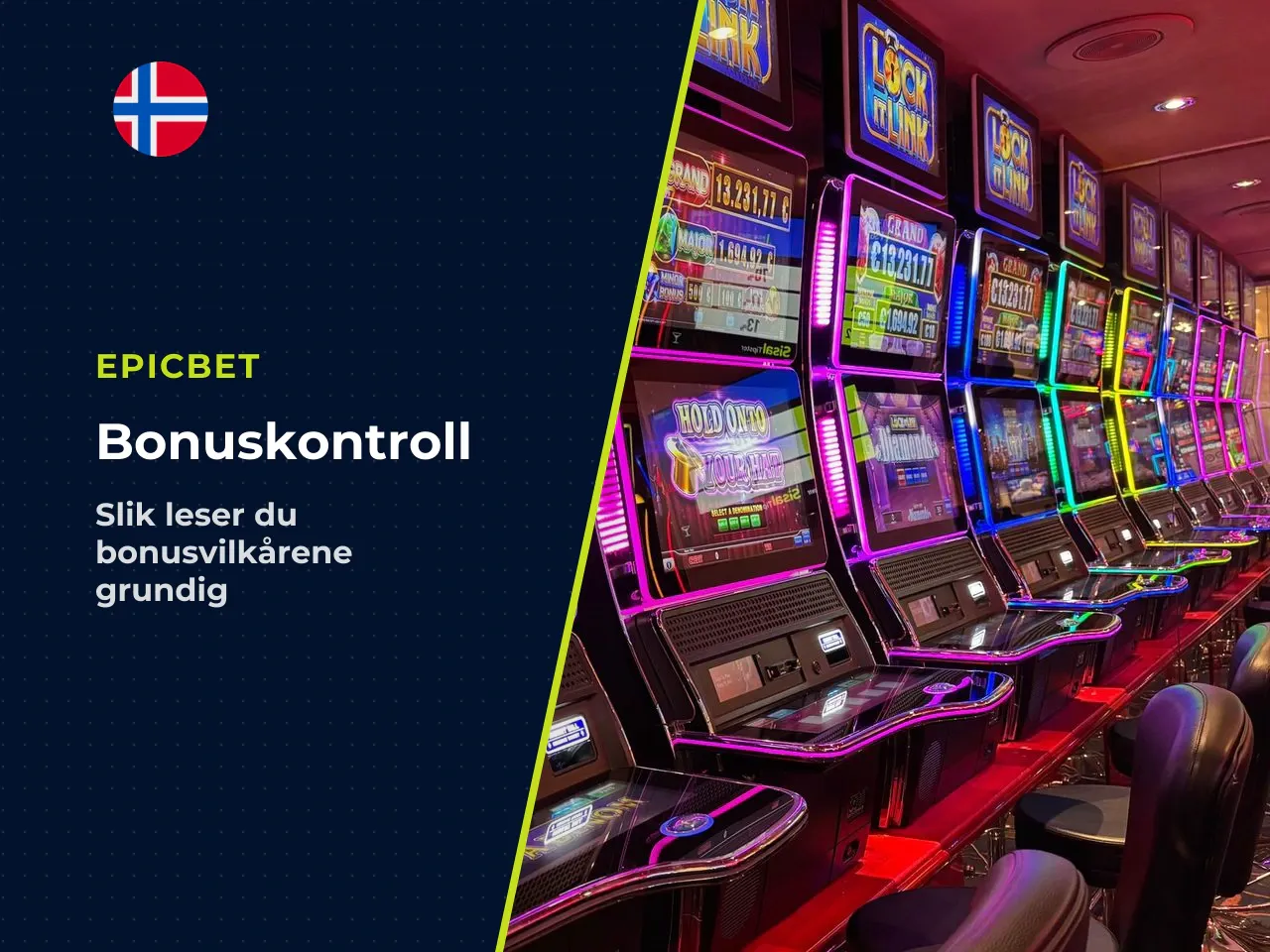 14.1 Slik kontrollerer du bonus- og