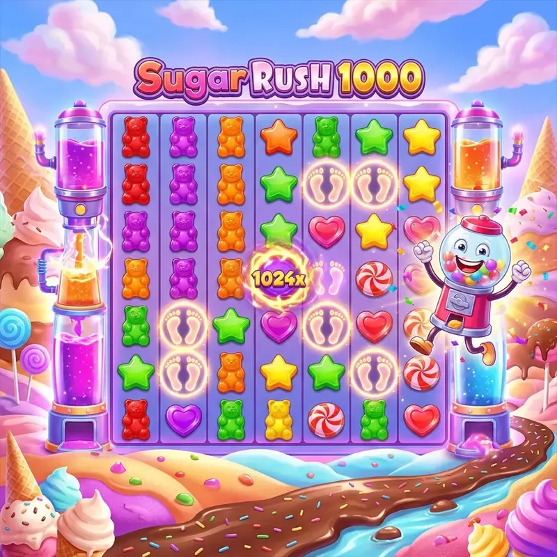 Sugar Rush 1000 demo spilleautomat fra