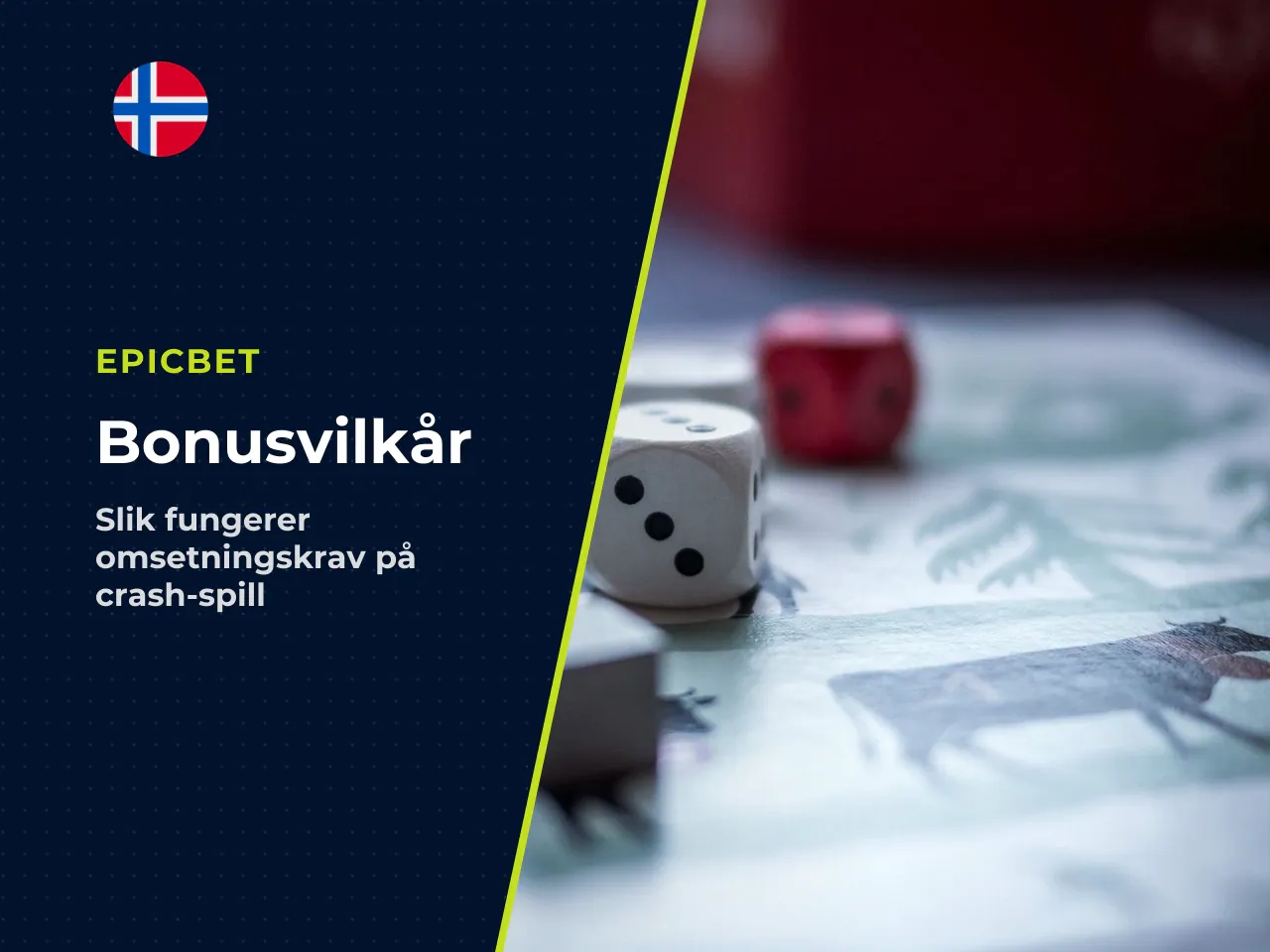 7.3 Casino bonus, vilkår og omsetningskrav