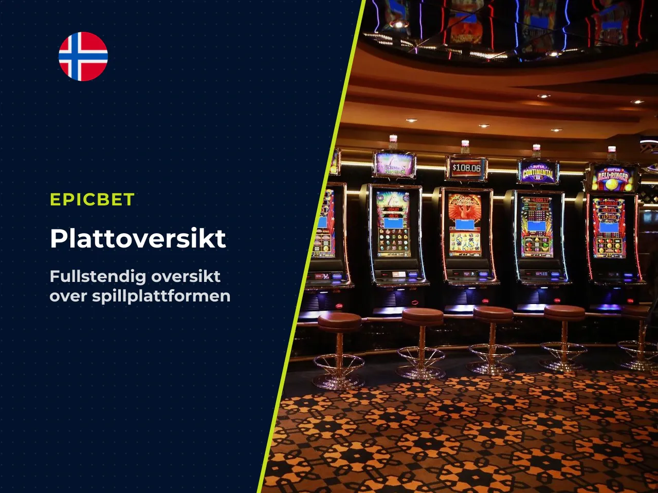 Epicbet Norge hva tilbyr bettingsiden