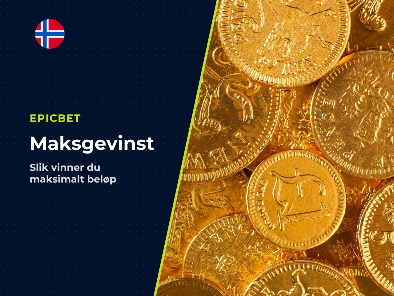 Maksgevinst og sannsynligheten for å treffe