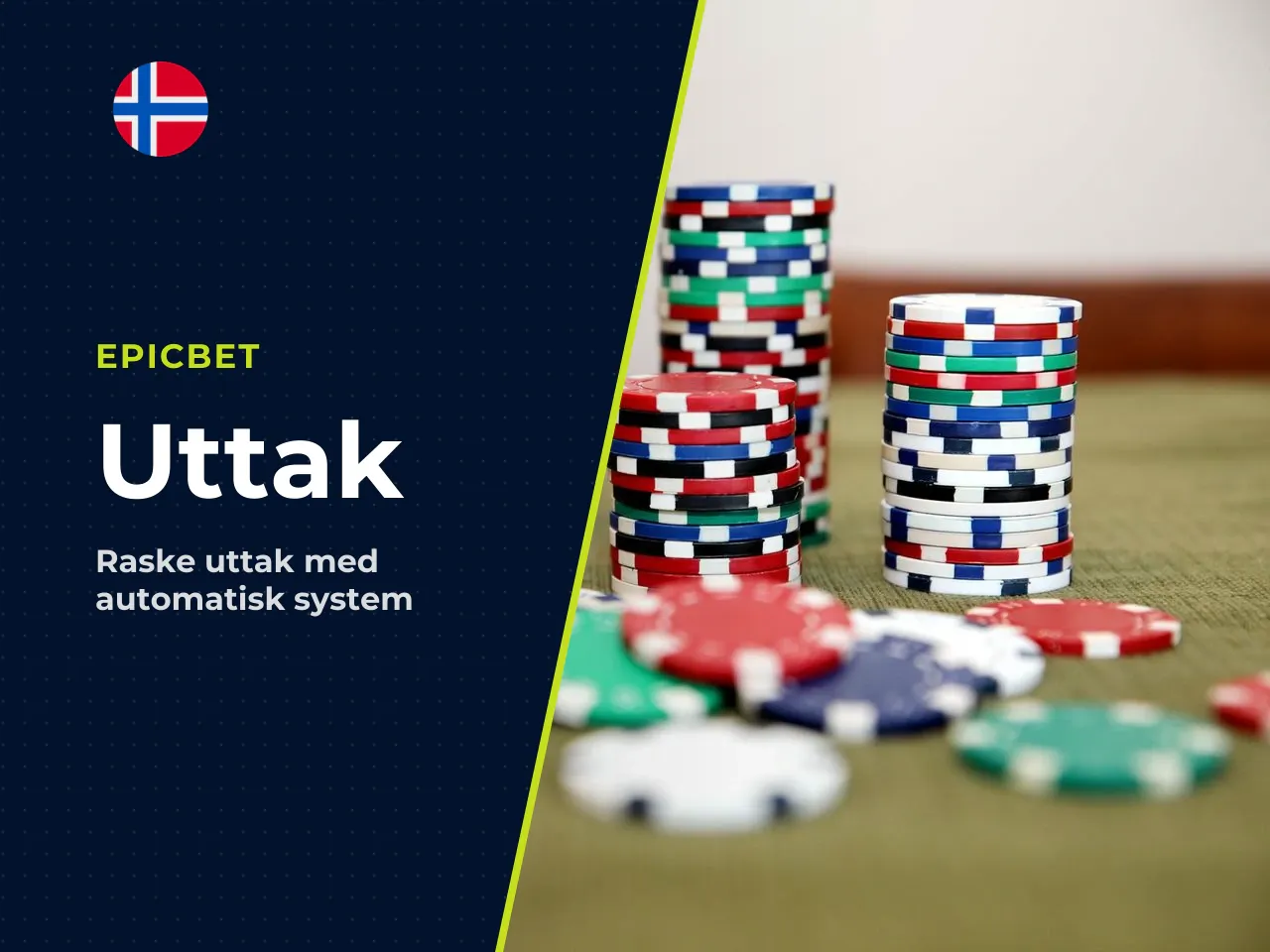 Uttak, verifisering og utbetalingsgrenser. Epicbet har