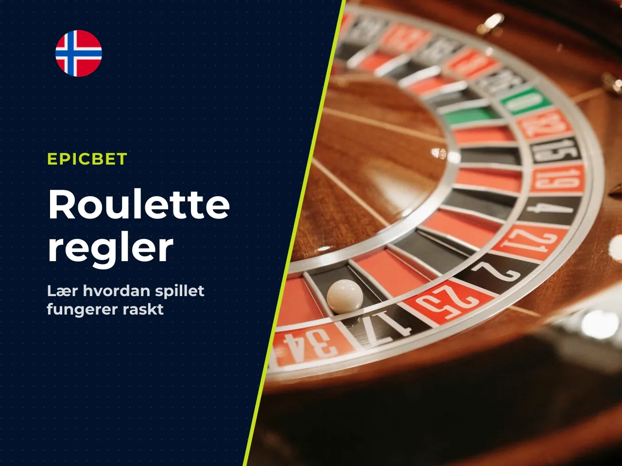 Roulette regler slik foregår et spill