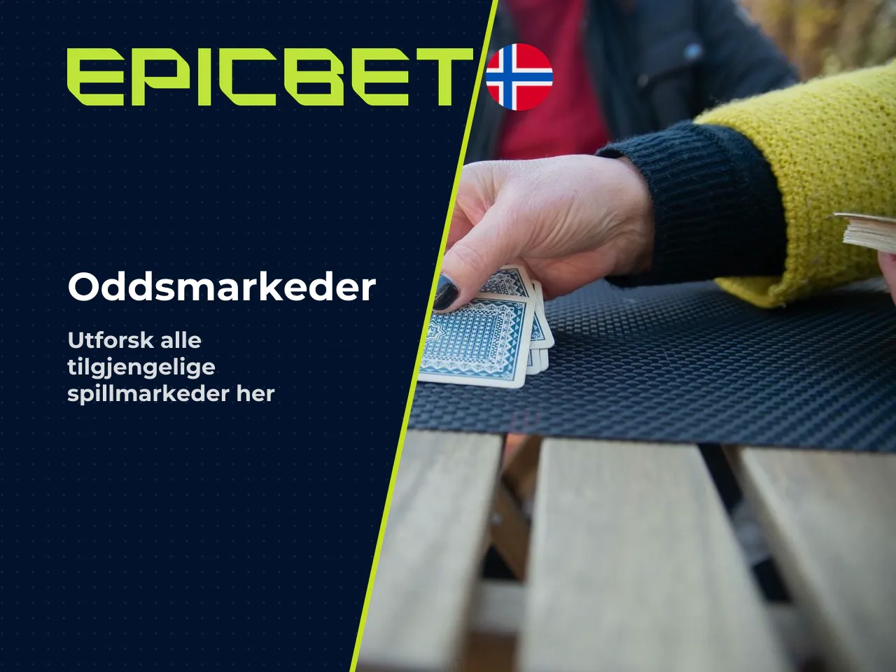 Markedstilbudet dekker 1X2, over under, handicap