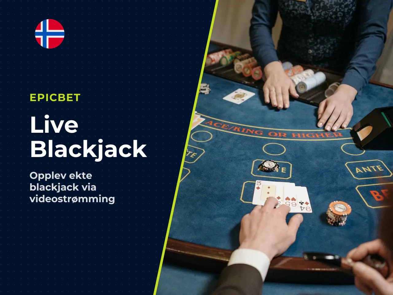 11. Slik fungerer blackjack med ekte