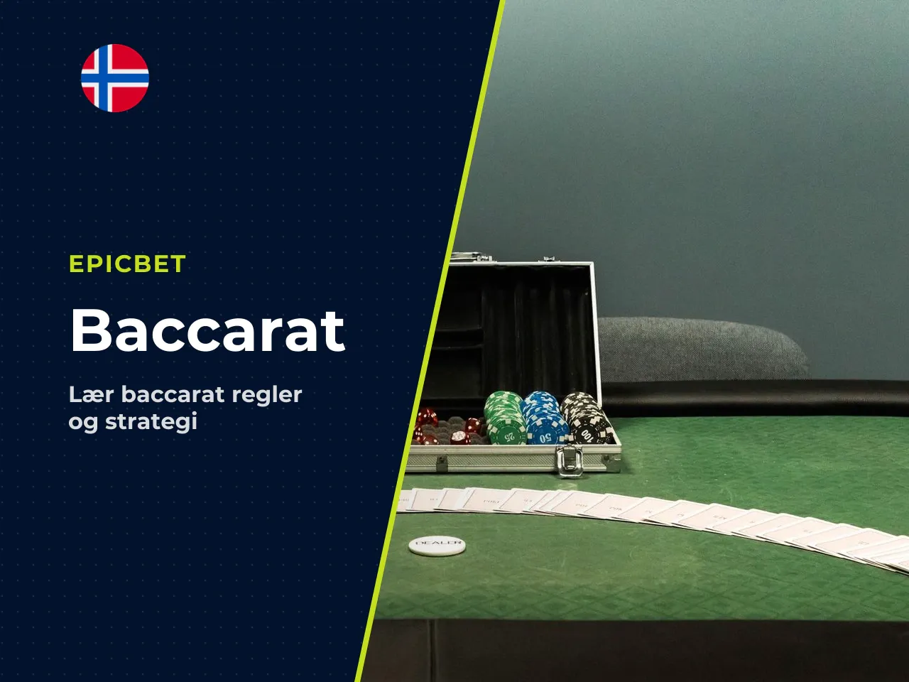 Baccarat som casinospill i norsk kontekst