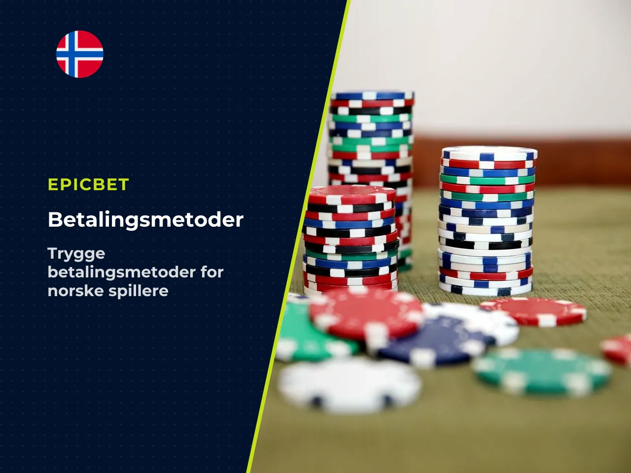 Betalingsmetoder og KYC-krav for norske spillere