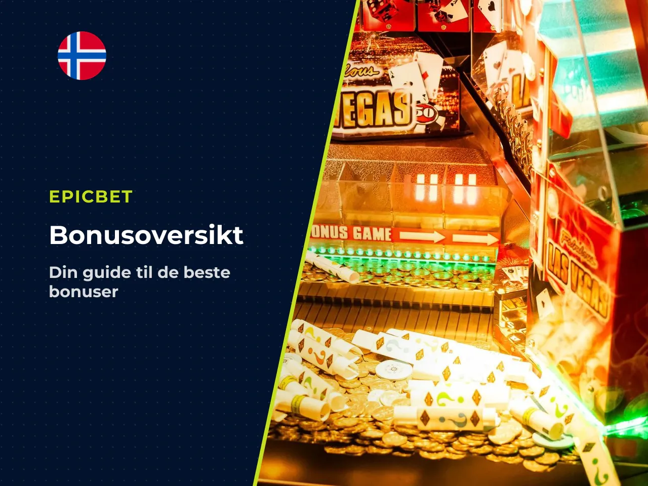 EpicBet bonus i korte trekk