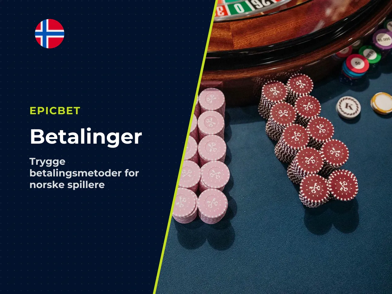 Bonuser, innskudd og betalinger. Betaling i