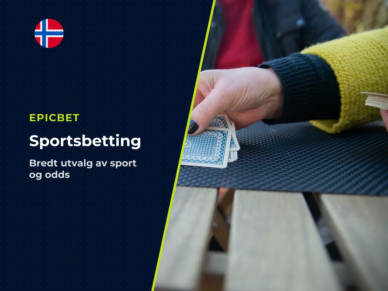 Sportsbook, sports og bet builder. Sportsbook-seksjonen