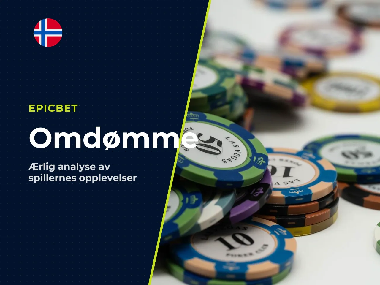 Fordelingen er det interessante her. Snittet