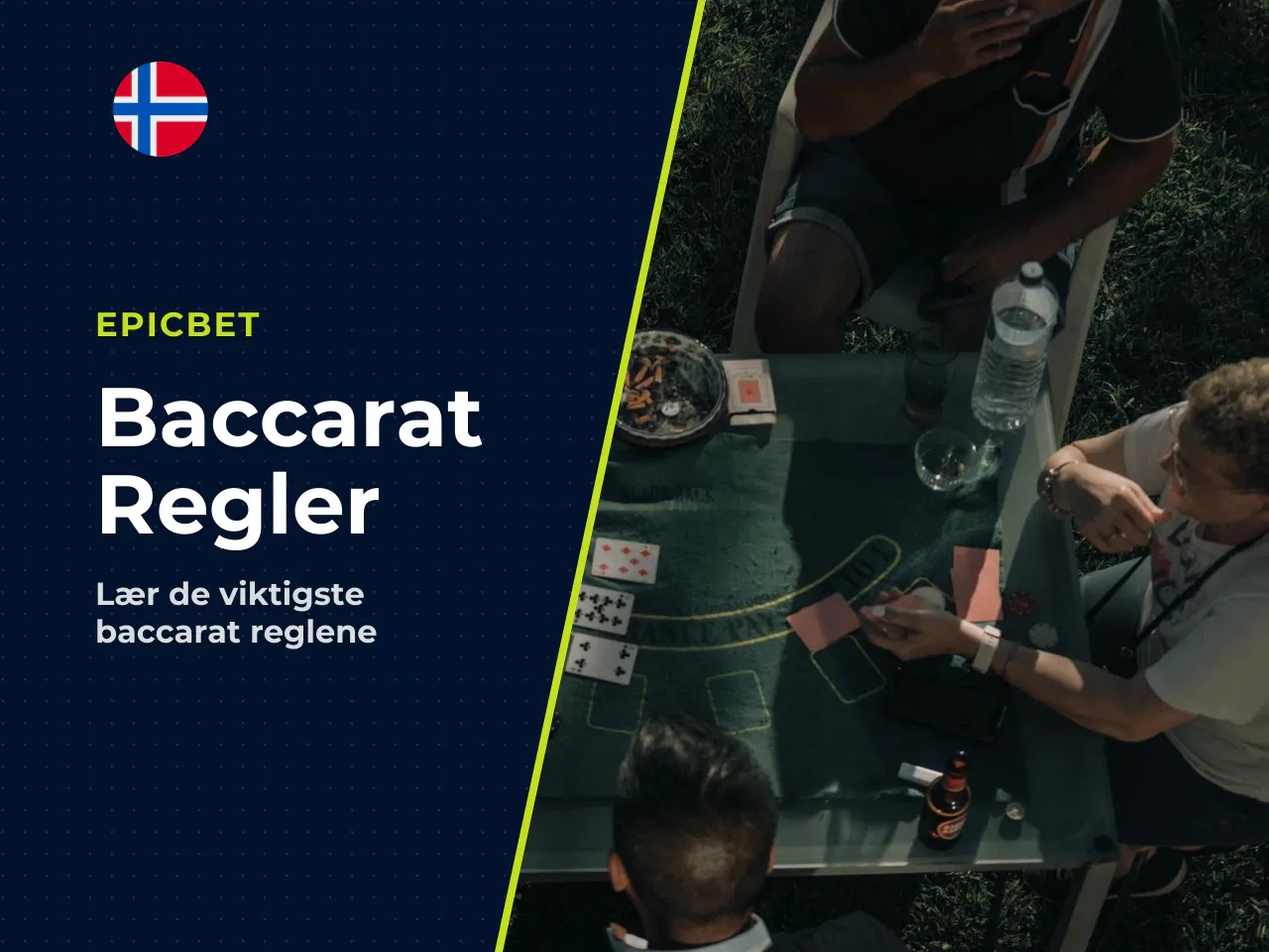 Player, Banker og Tie hva du