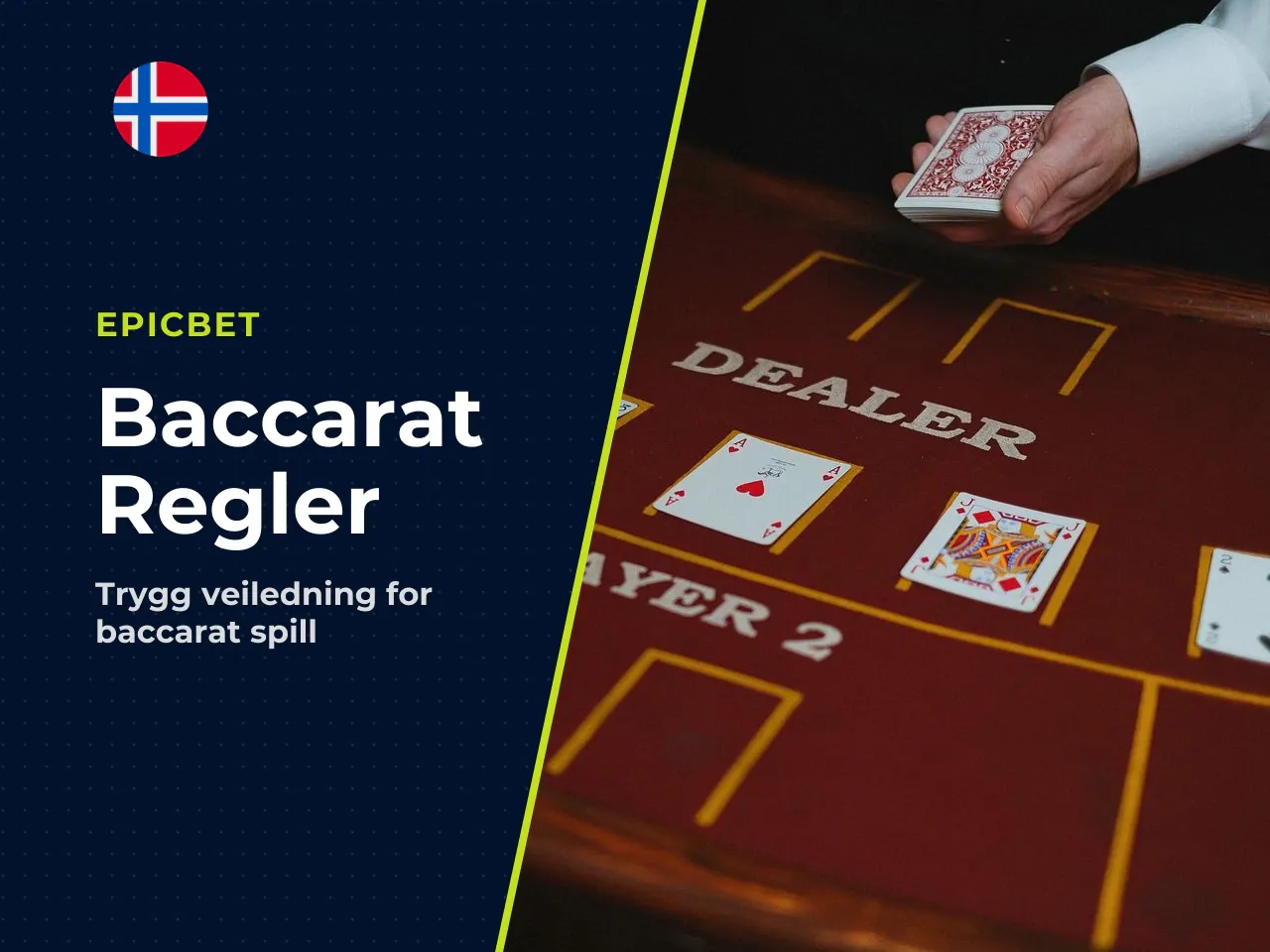 Relevans for valg av baccarat casino