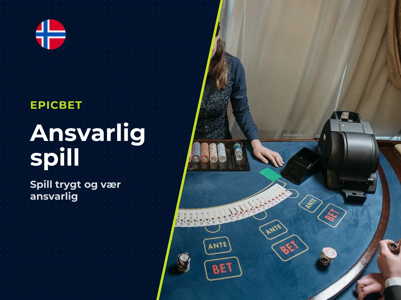 Ansvarlig spill. Pengespill skal være underholdning