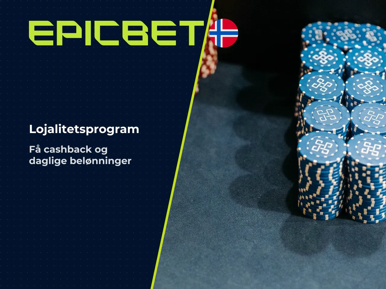 Cashback, rakeback og Epic Mode. For