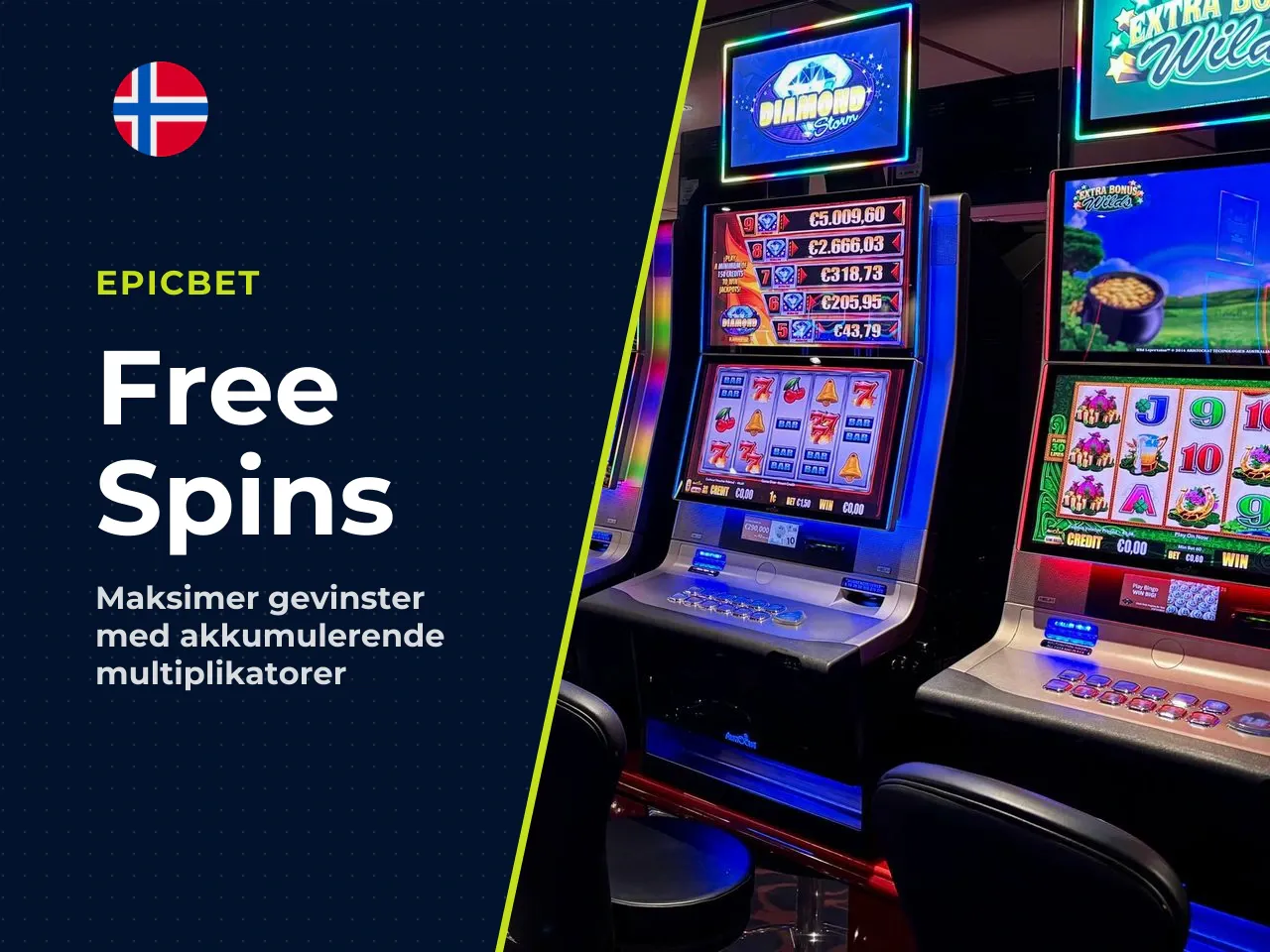 Multiplier under bonus-spins. Under Free Spins-runden