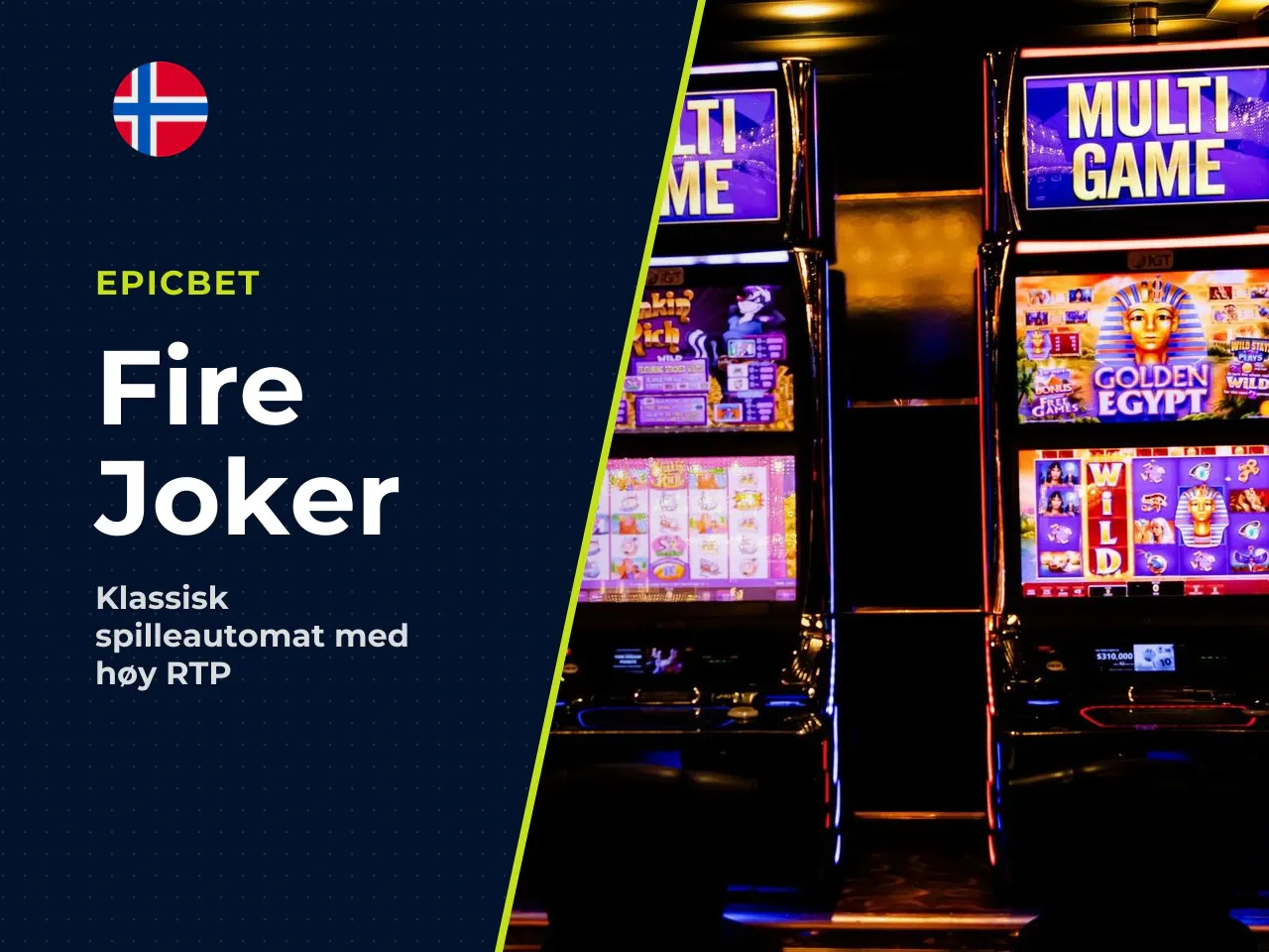 Fire Joker slot fremstår etter vår