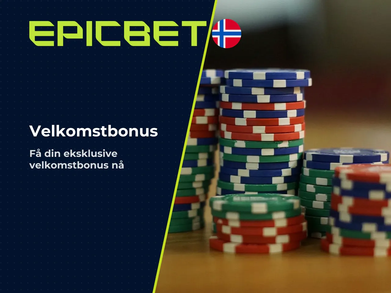 Velkomstbonus for casino og sportsbetting. Casino
