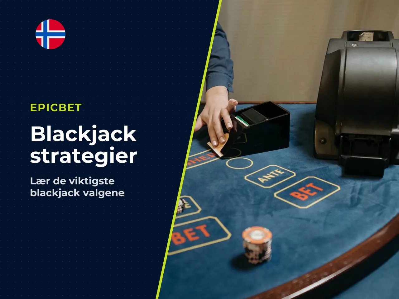 4. Spillerens valg hit, stand, double