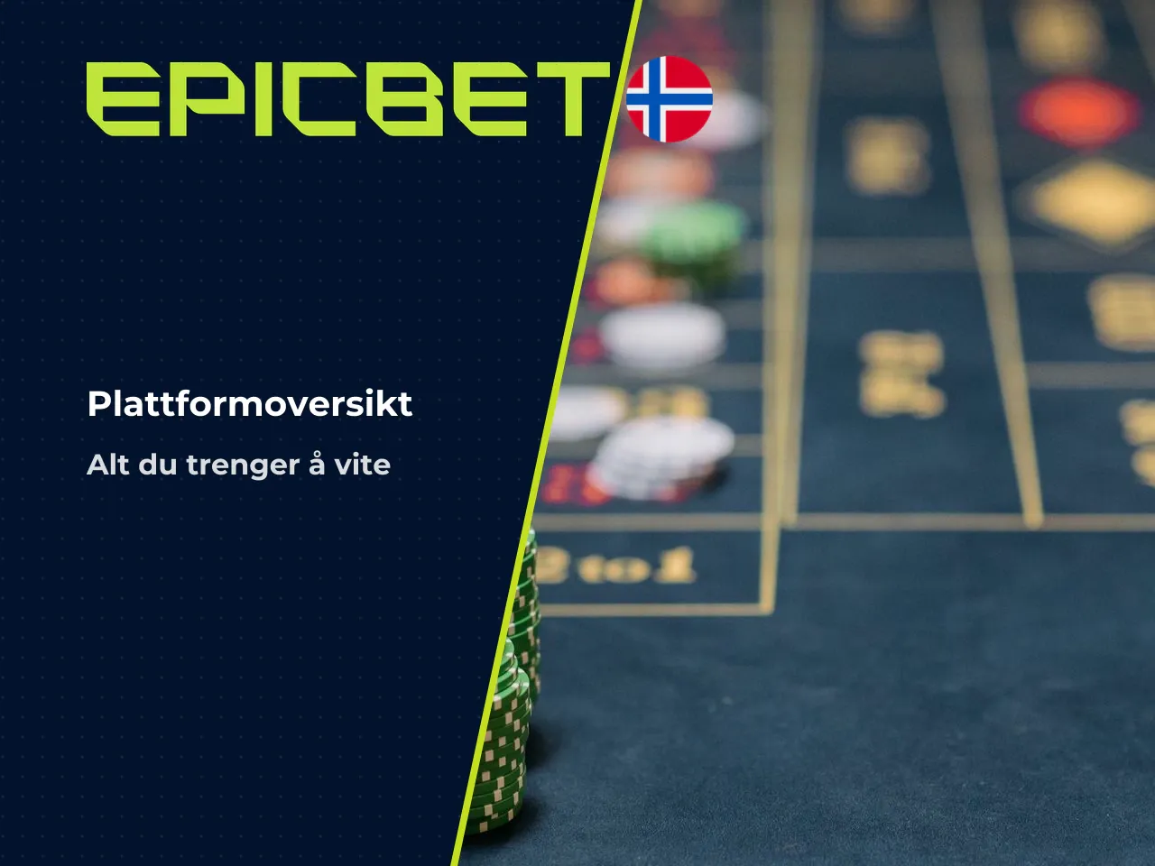Kort oppsummert. EpicBet er en hybridplattform