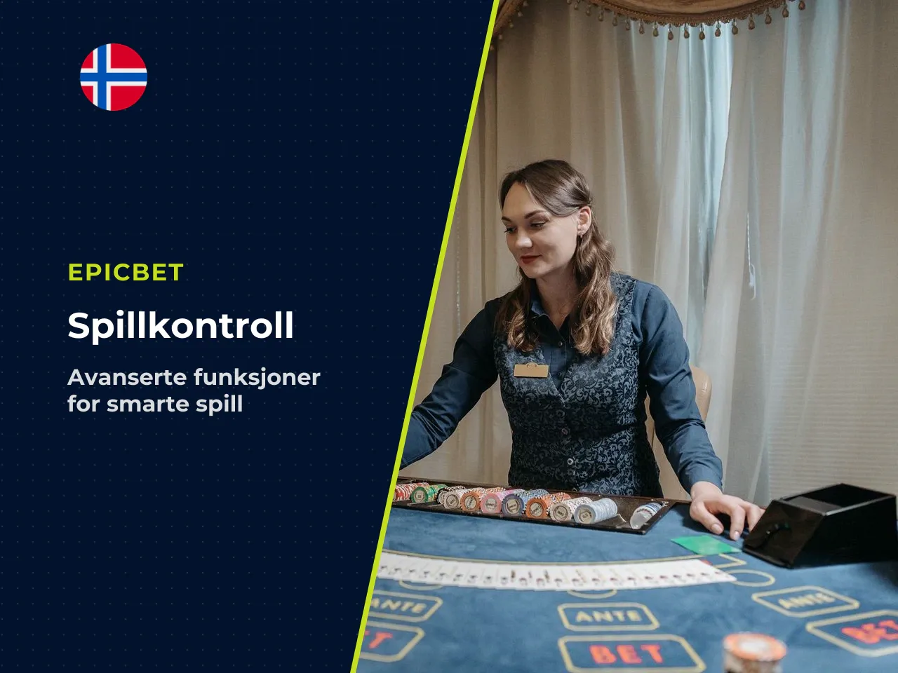 To innsatser, autoplay og spillhistorikk. Grensesnittet