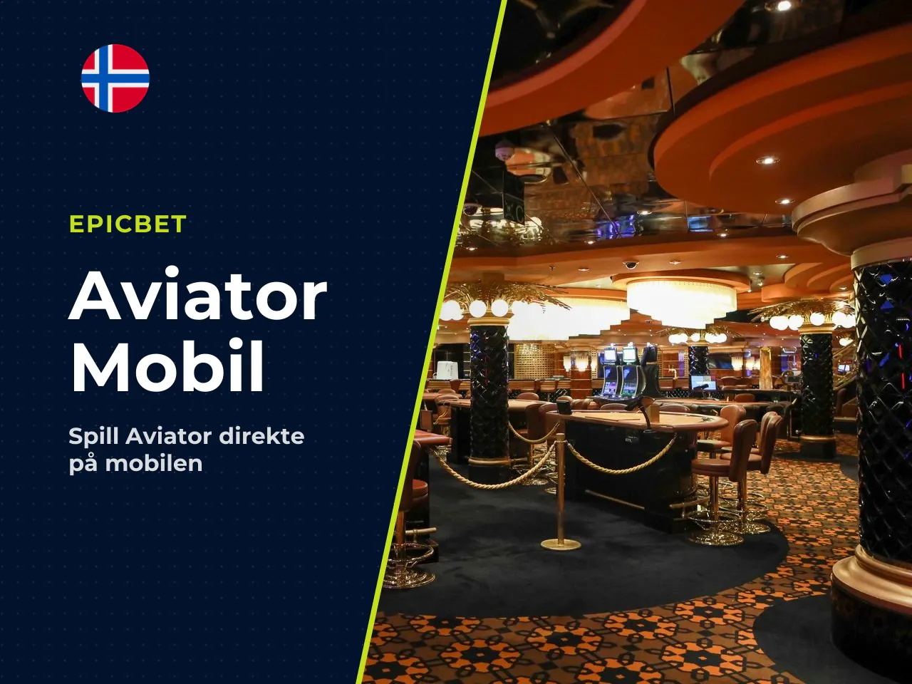 Spill Aviator i mobilnettleseren eller casino